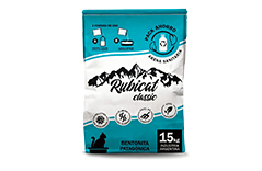 Arena sanitaria aglomerante Rubicat Classic 15 kg — 1 bolsa